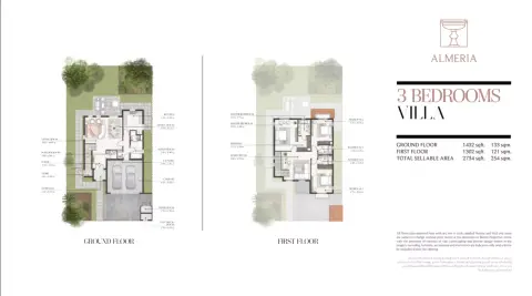 Floor plan, 3 Bed