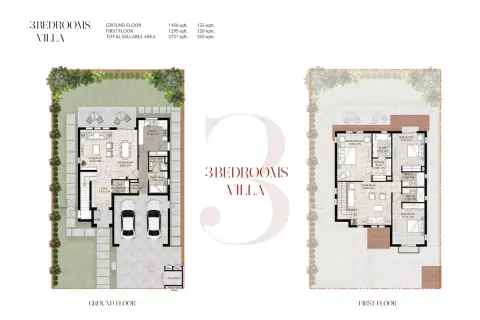 Floor plan, 3 Bed