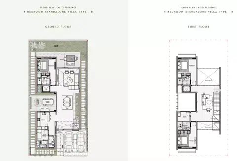 Floor plan, 4 Bed