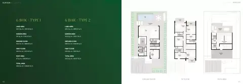 Floor plan, 6 Bed