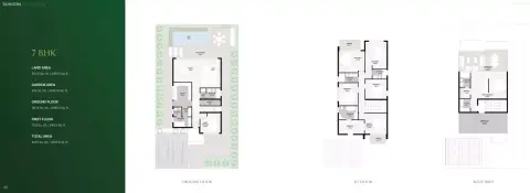 Floor plan, 7 Bed