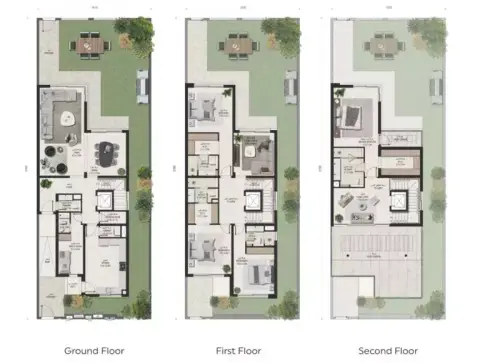 Floor plan, 4 Bed
