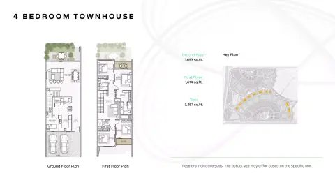 Floor plan, 4 Bed