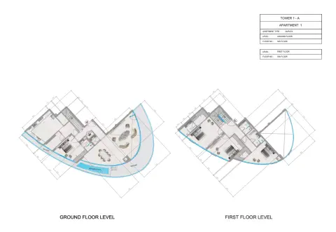 Floor plan, 4 Bed