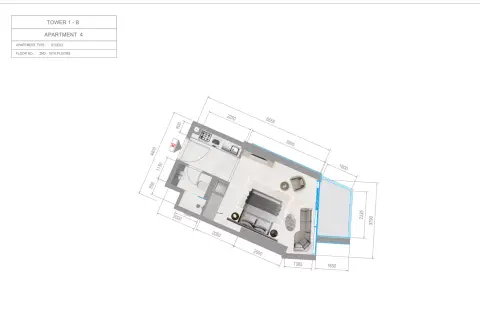 Floor plan, Studio