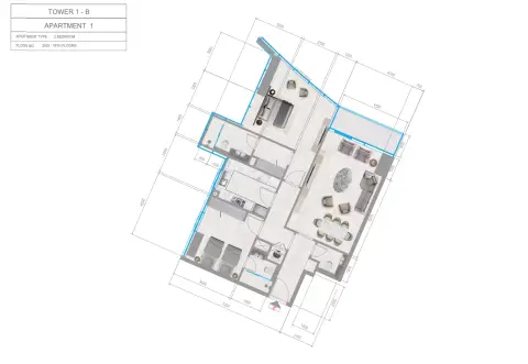 Floor plan, 2 Bed