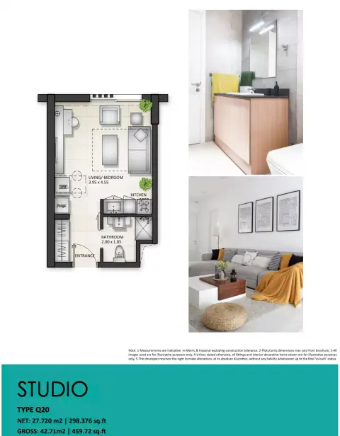 Floor plan, Studio