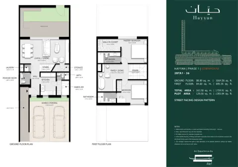 Floor plan, 2 Bed