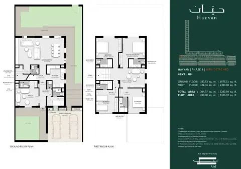 Floor plan, 4 Bed