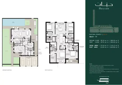 Floor plan, 5 Bed