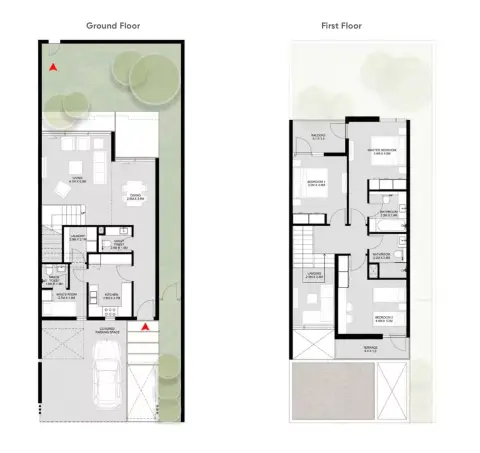 Floor plan, 3 Bed