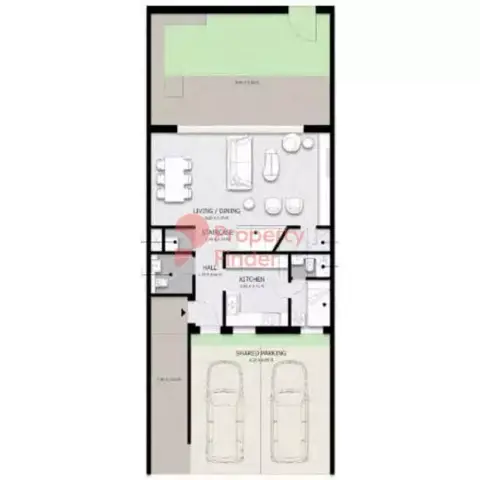Floor plan, 3 Bed