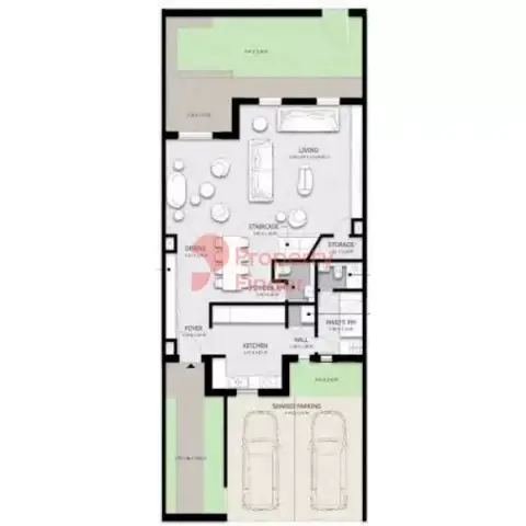 Floor plan, 4 Bed