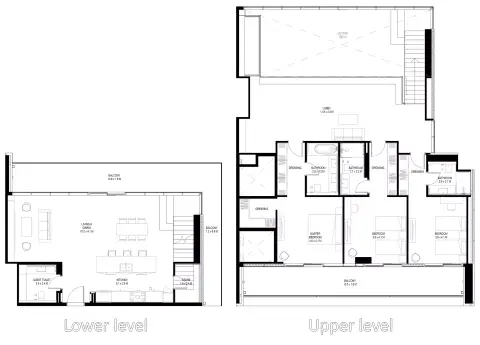 Floor plan, 3 Bed