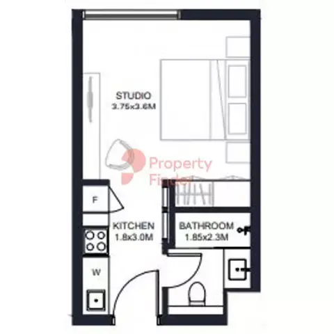 Floor plan, Studio