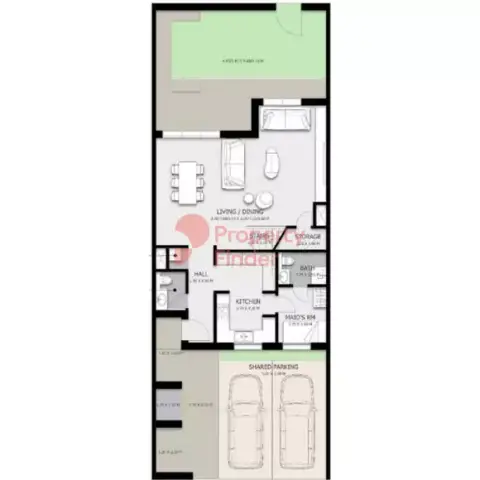 Floor plan, 4 Bed