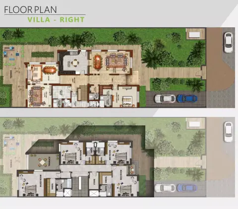 Floor plan, 3 Bed