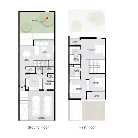 Floor plan, 3 Bed