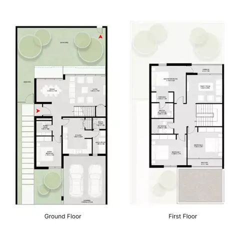 Floor plan, 4 Bed