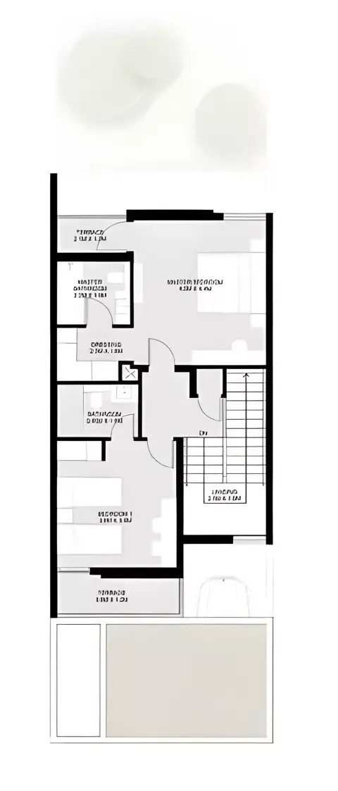 Floor plan, 2 Bed