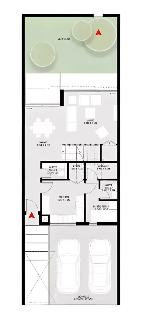 Floor plan, 3 Bed