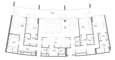 Floor plan, 4 Bed