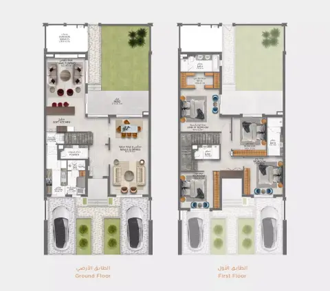 Floor plan, 4 Bed