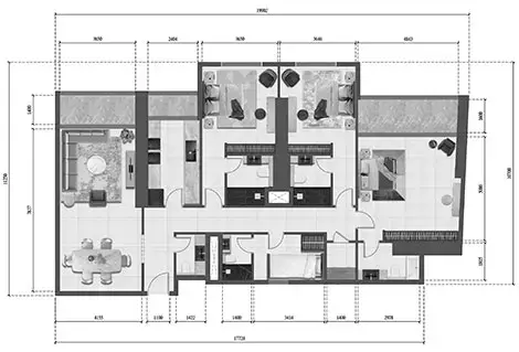 Floor plan, 3 Bed