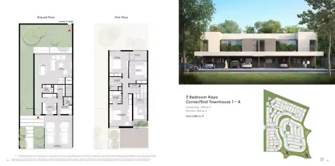 Floor plan, 3 Bed