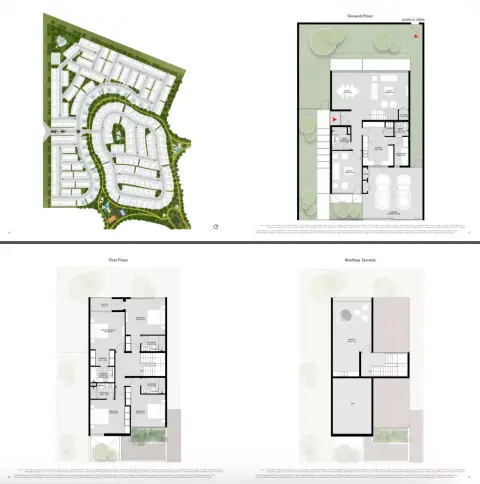 Floor plan, 4 Bed