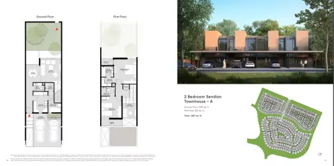 Floor plan, 2 Bed