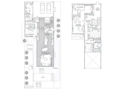 Floor plan, 4 Bed