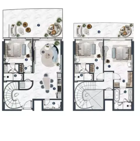 Floor plan, 3 Bed