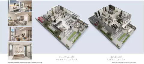 Floor plan, 4 Bed