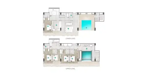 Floor plan, 5 Bed