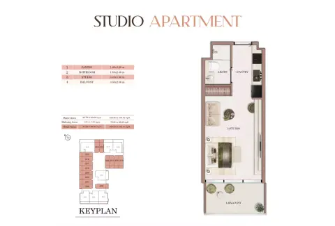 Floor plan, Studio