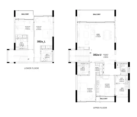 Floor plan, 3 Bed