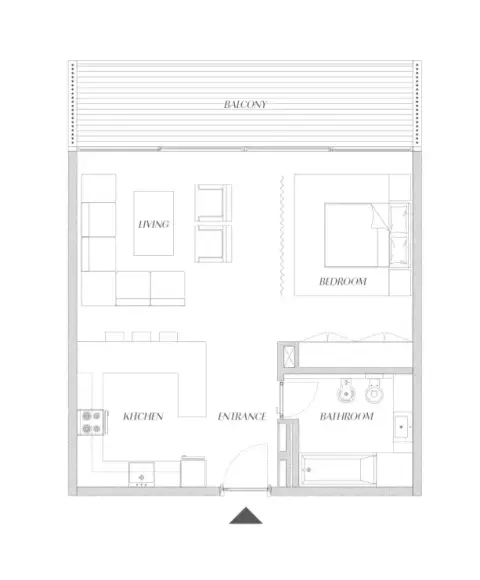 Floor plan, Studio