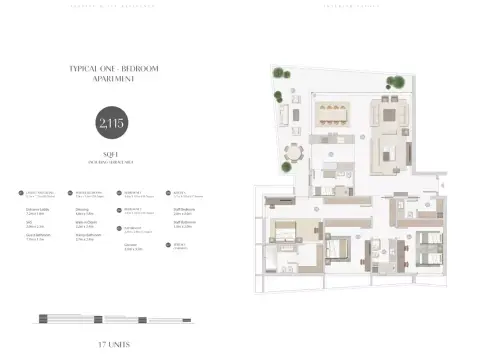 Floor plan, 3 Bed