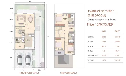 Floor plan, 3 Bed