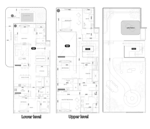 Villa del DIVOS floor plan, 5 Bed, 6,429 sq ft