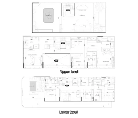 Villa del DIVOS floor plan, 5 Bed, 7,234 sq ft