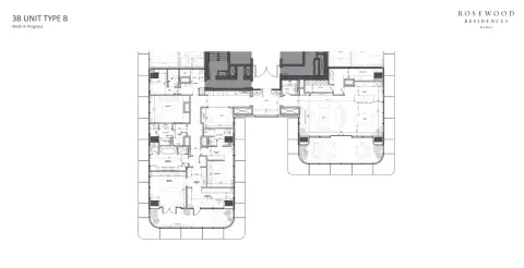 Floor plan, 3 Bed