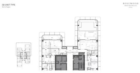 Floor plan, 5 Bed