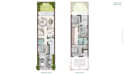 Floor plan, 4 Bed