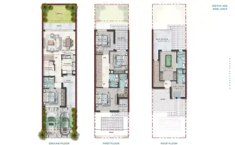 Floor plan, 5 Bed
